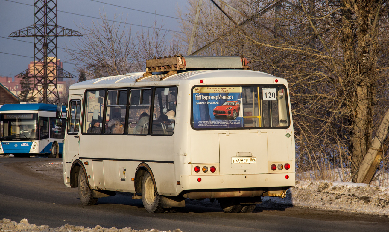 Новосибирская область, ПАЗ-32054 № Н 498 ЕР 154