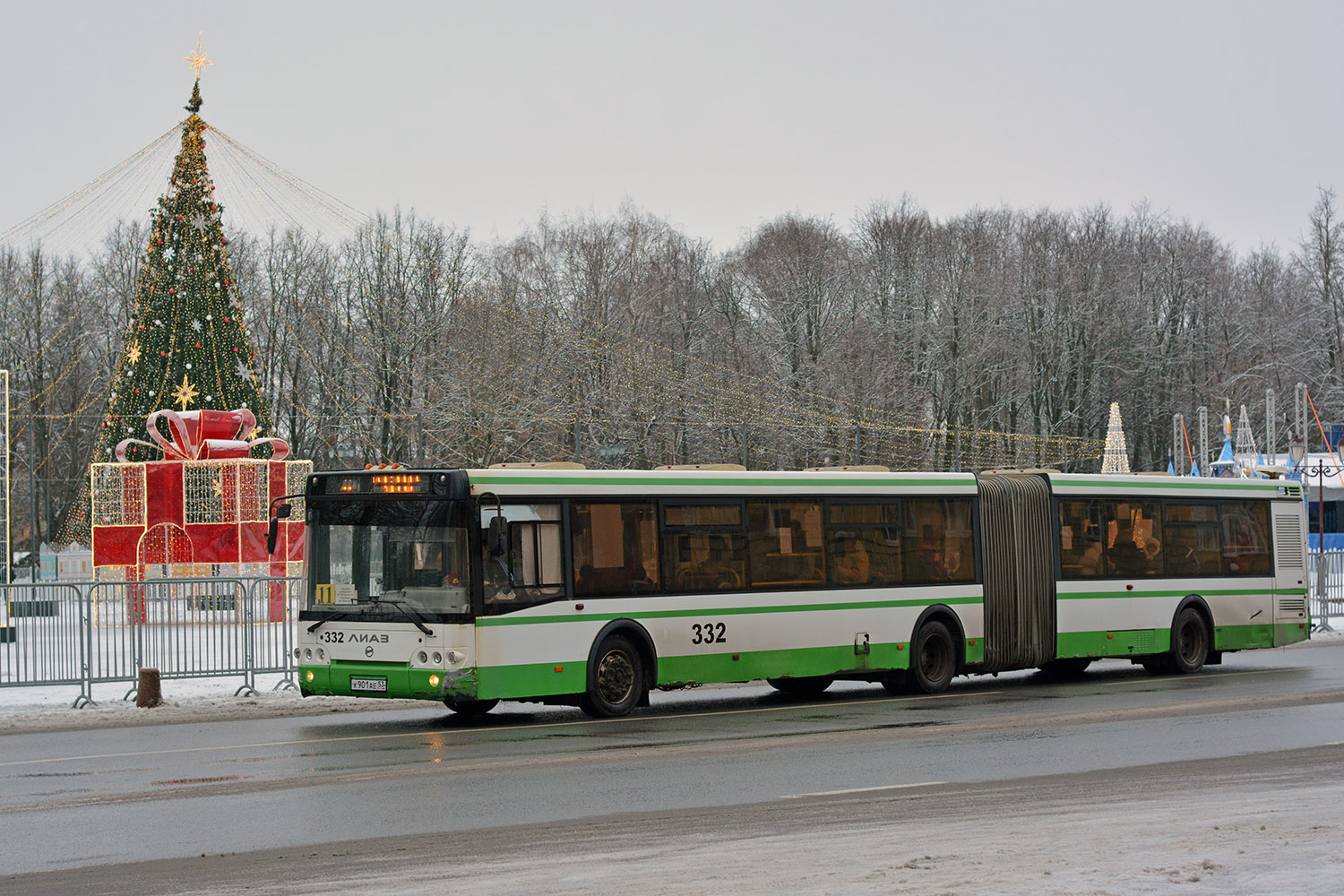 Новгородская область, ЛиАЗ-6213.21 № 332