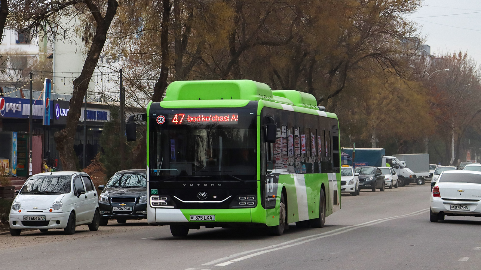 Узбекистан, Yutong ZK6126HG № 12127