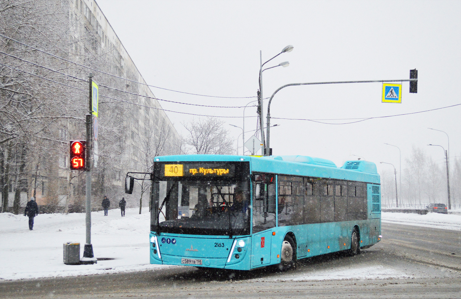 Санкт-Петербург, МАЗ-203.047 № 2163