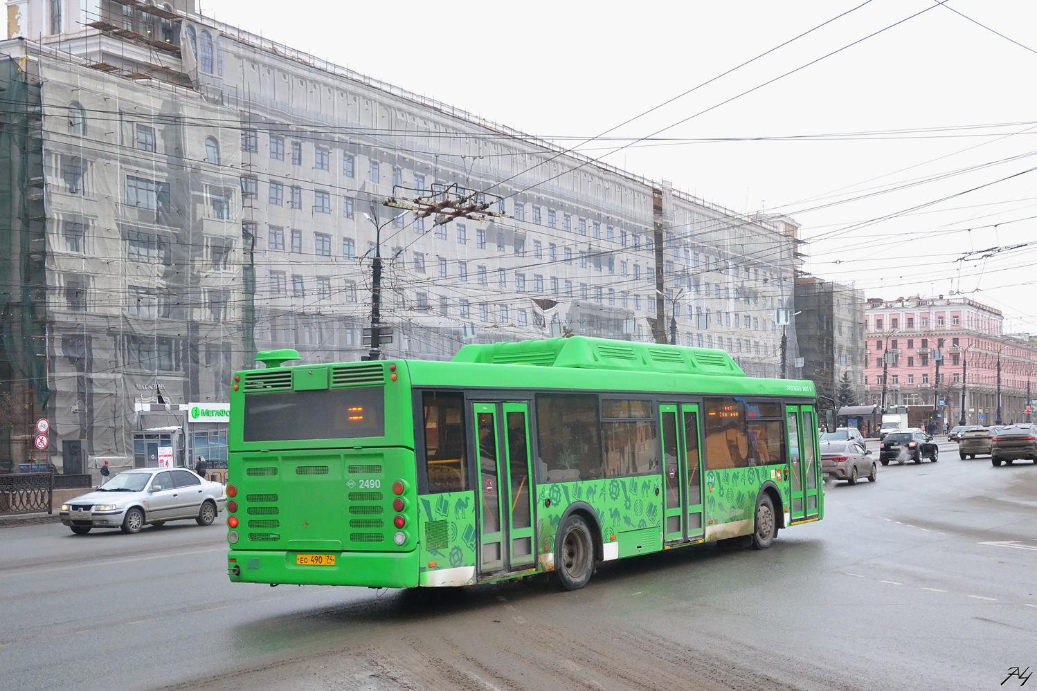 Челябинская область, ЛиАЗ-5292.71 № 2490