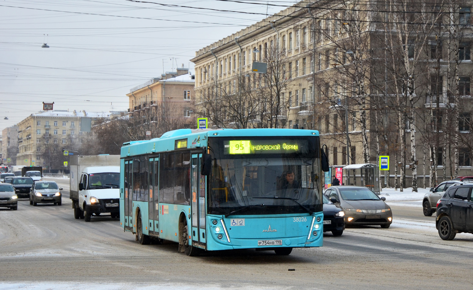 Санкт-Петербург, МАЗ-203.945 № 38026