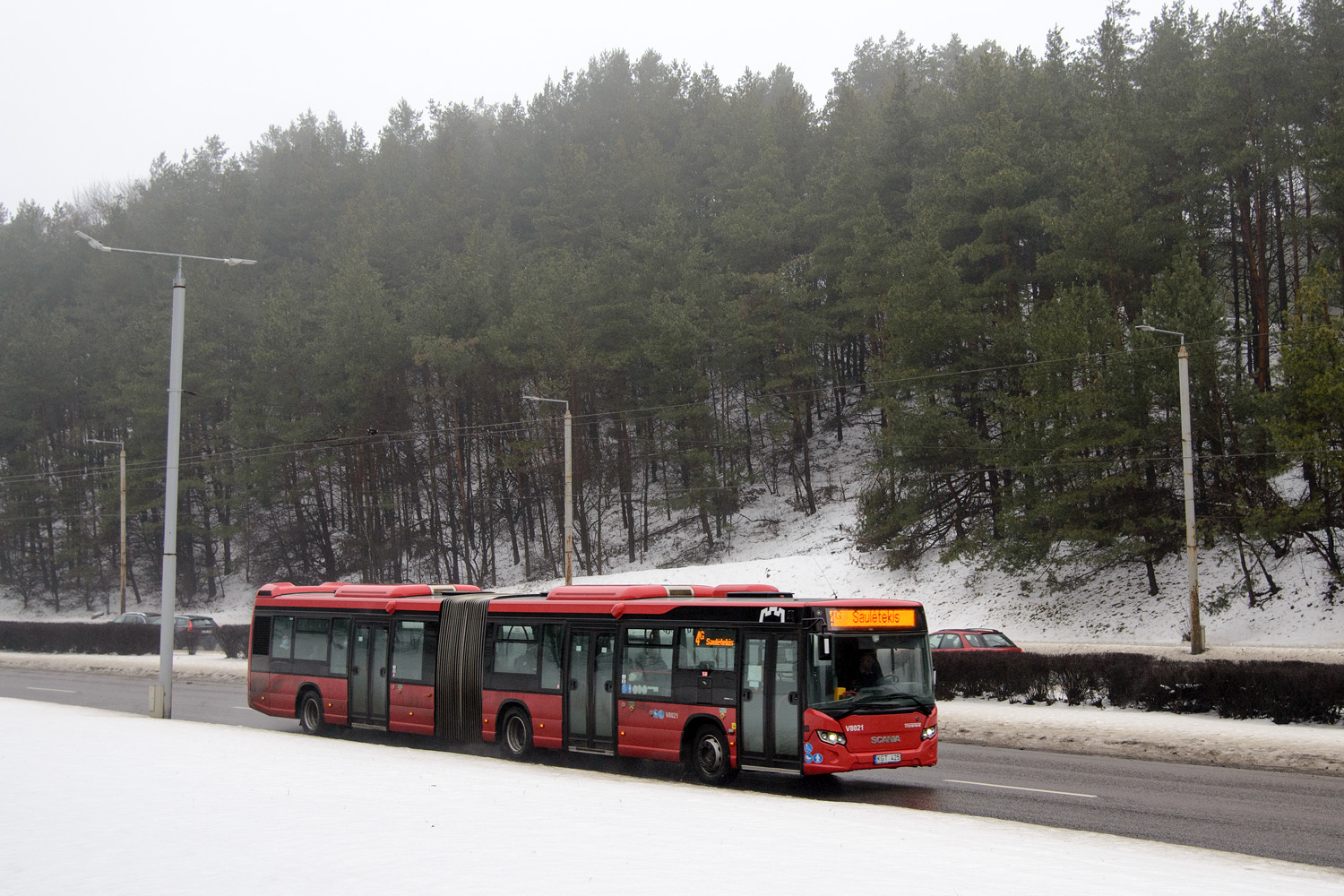 Литва, Scania Citywide LFA № V8021