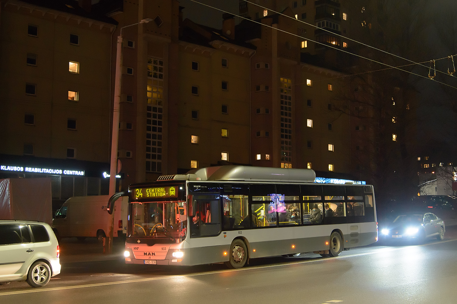 Литва, MAN A21 Lion's City NL273 CNG № 933