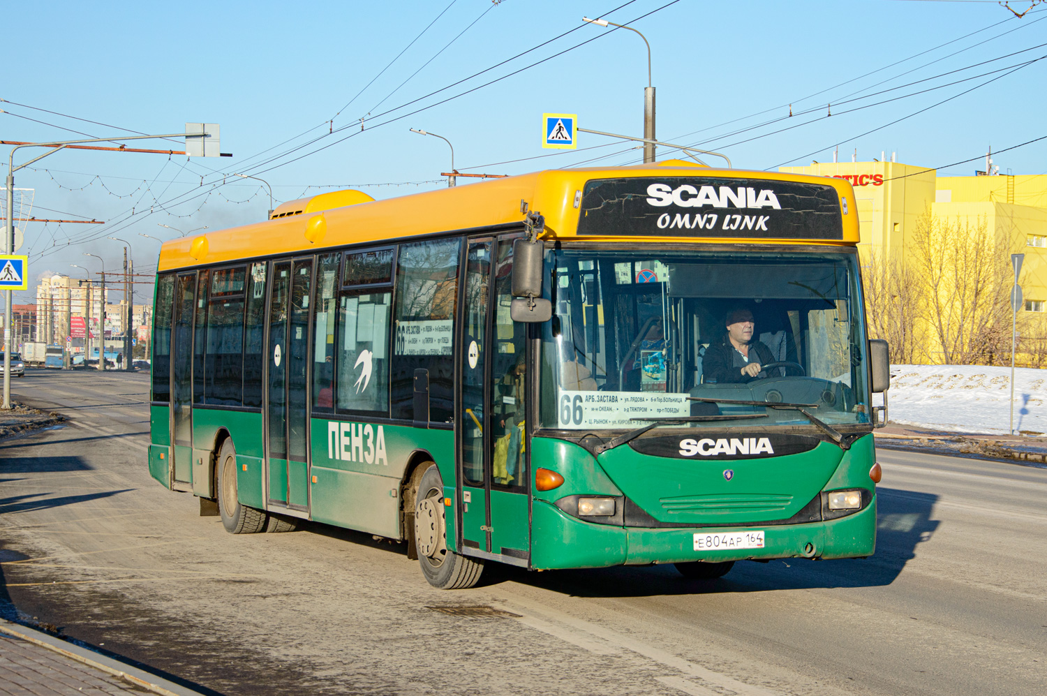 Пензенская область, Scania OmniLink I (Скания-Питер) № Е 804 АР 164