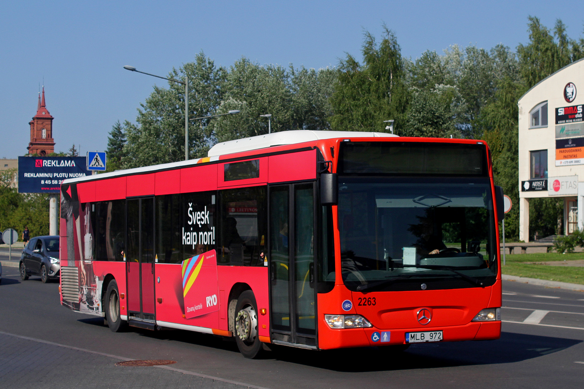 Литва, Mercedes-Benz O530 Citaro facelift № 2263