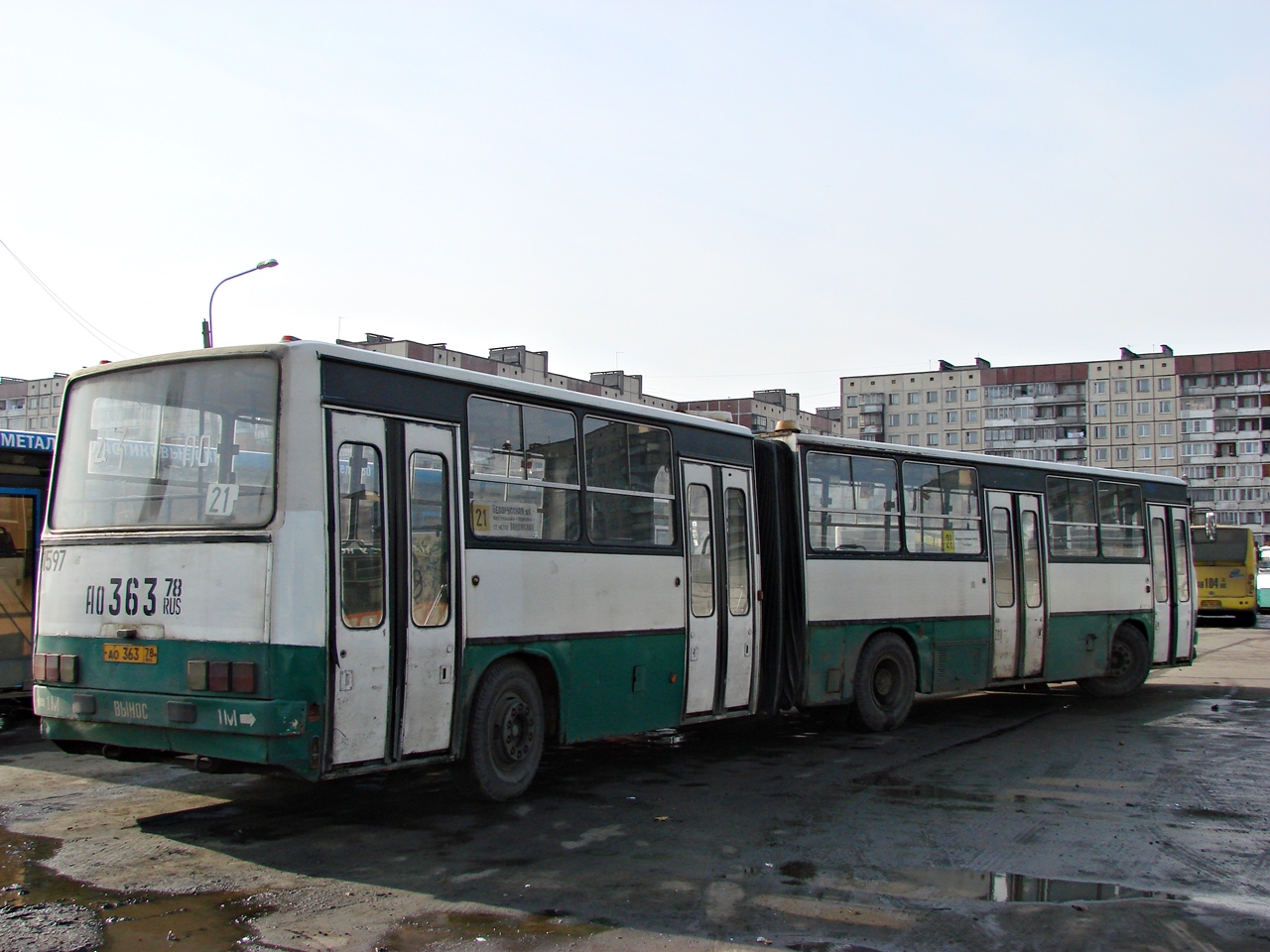 Санкт-Петербург, Ikarus 280.33O № 1597