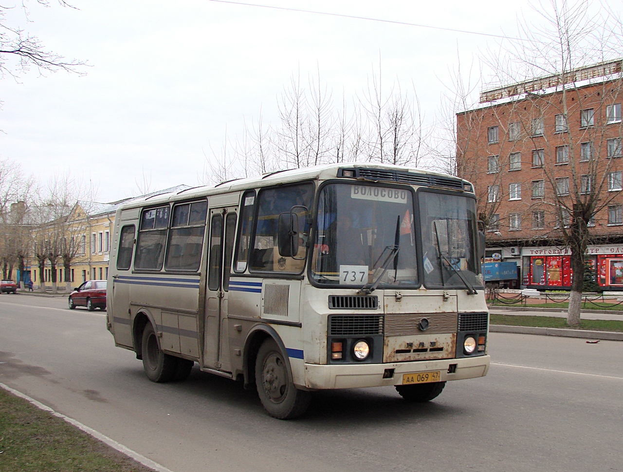 Ленинградская область, ПАЗ-32053 № АА 069 47