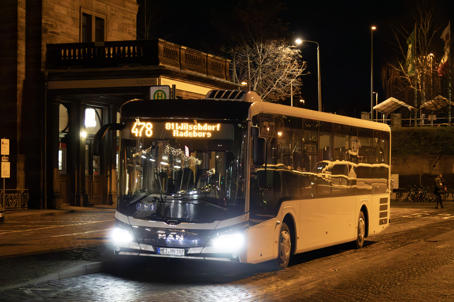 Саксония, MAN 42C Lion's Intercity LE 12 LEÜ280 № MEI-HN 107