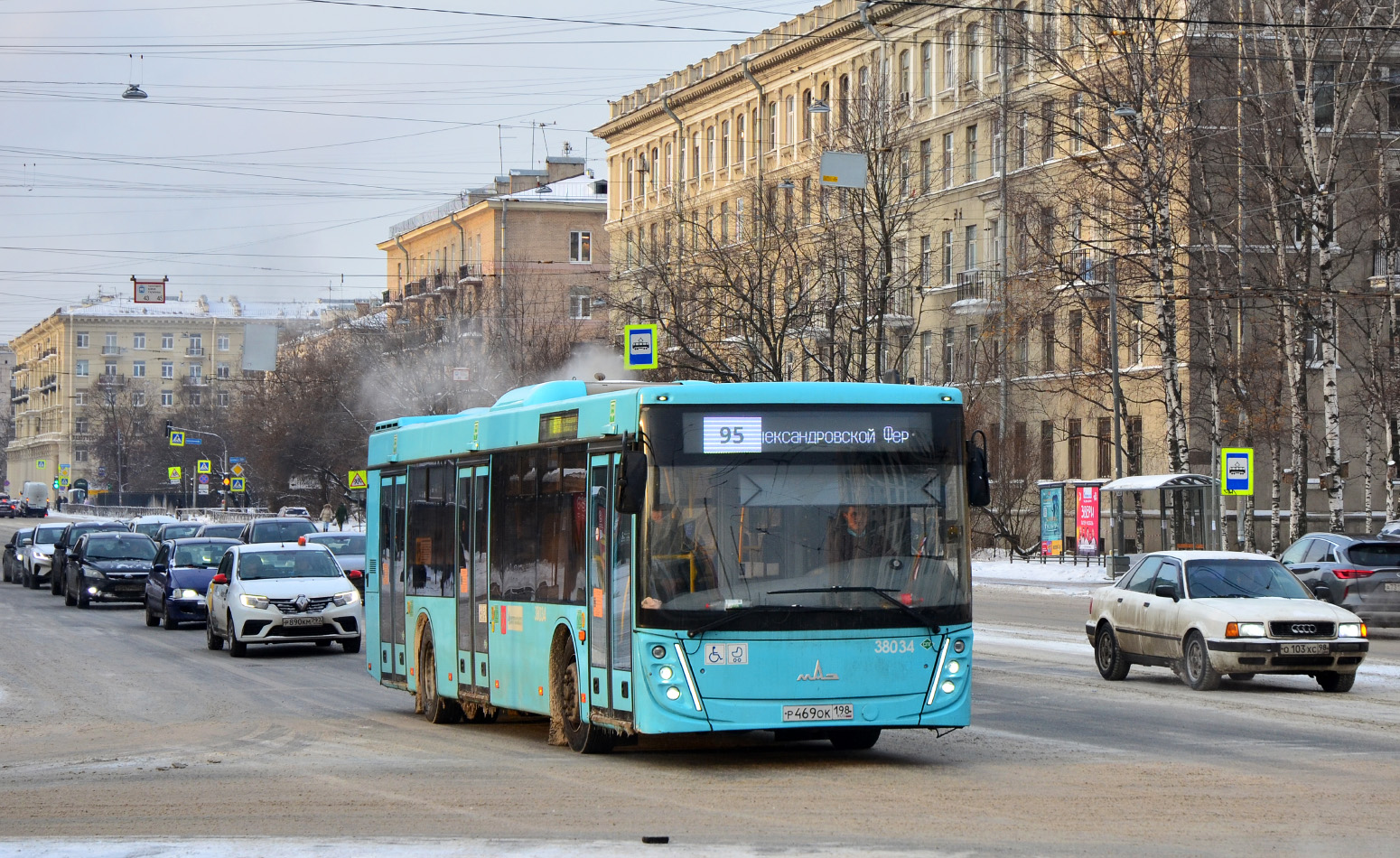 Санкт-Петербург, МАЗ-203.945 № 38034