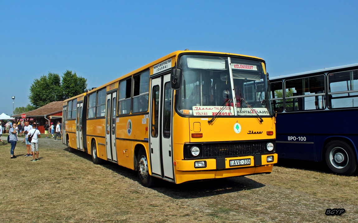 Венгрия, Ikarus 280.06 № AVE-335; Венгрия — XI. Nemzetközi Ikarus, Csepel és Veteránjármű Találkozó, Folyás (2018)