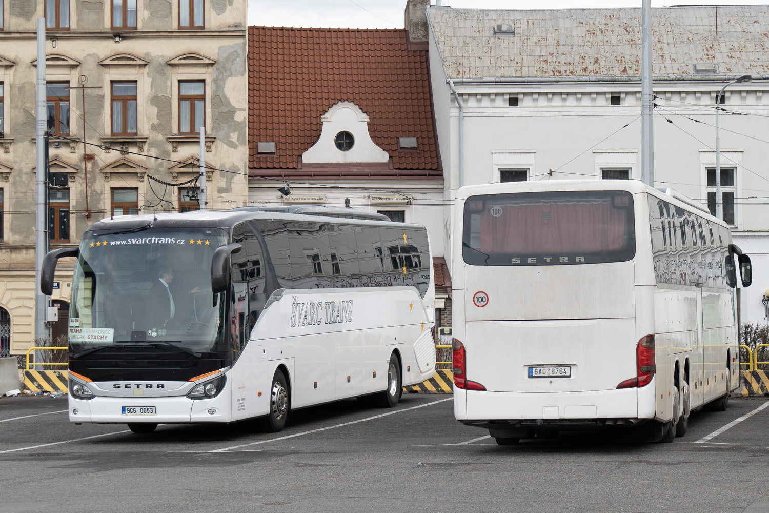 Чехия, Setra S516HD/2 № 9C6 0053; Чехия, Setra S417GT-HD № 6A0 8764