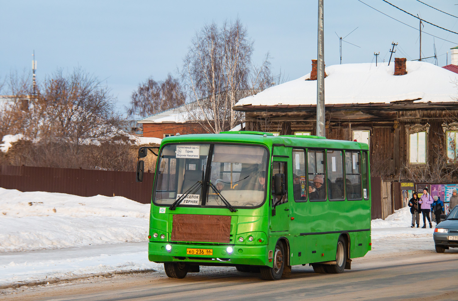 Свердловская область, ПАЗ-320302-22 № 121