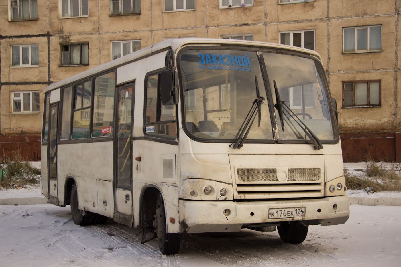 Красноярский край, ПАЗ-320402-03 № К 176 ЕК 124