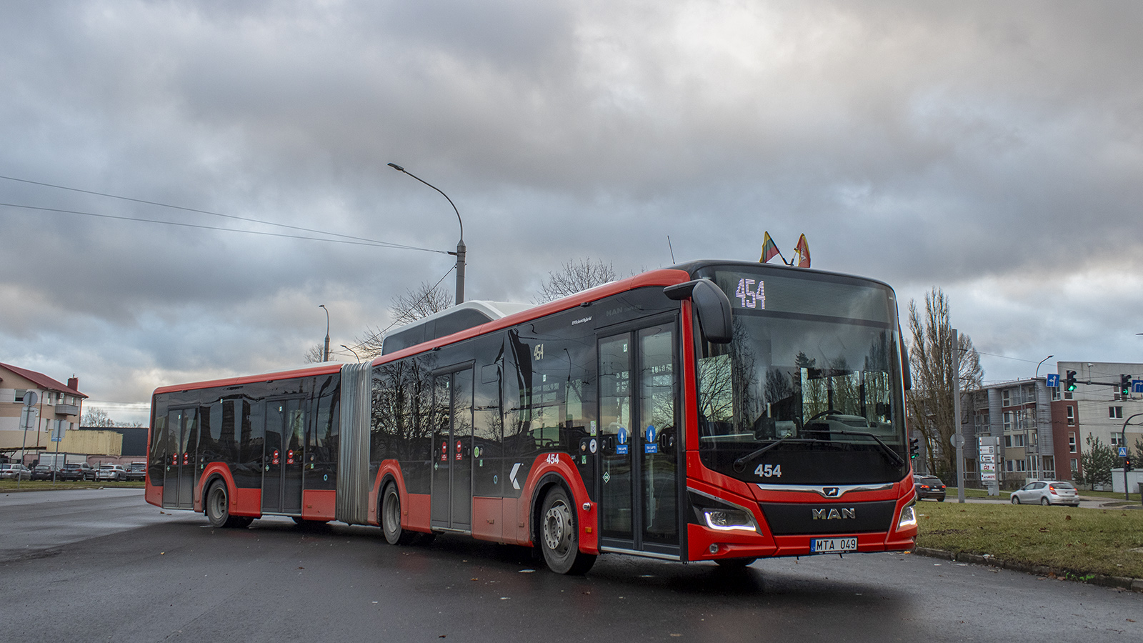 Литва, MAN 18C Lion's City 18 G NG320 EfficientHybrid № 454