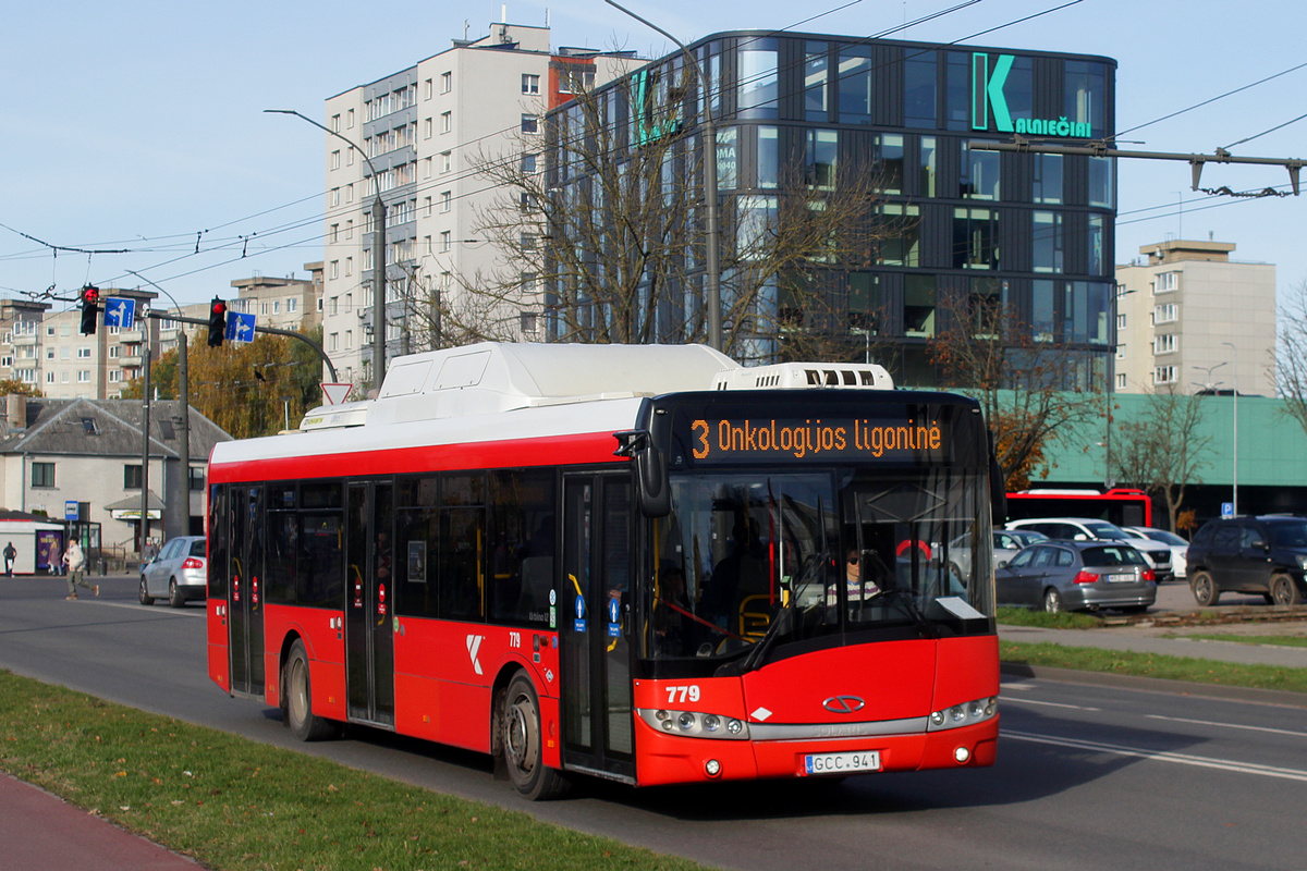 Литва, Solaris Urbino III 12 CNG № 779