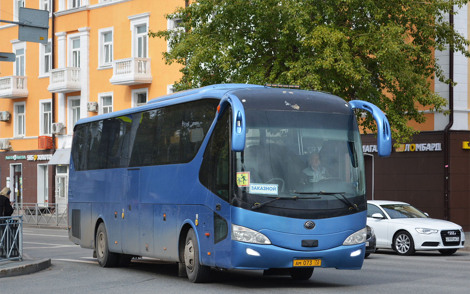 Тюменская область, Yutong ZK6129H № АМ 073 72