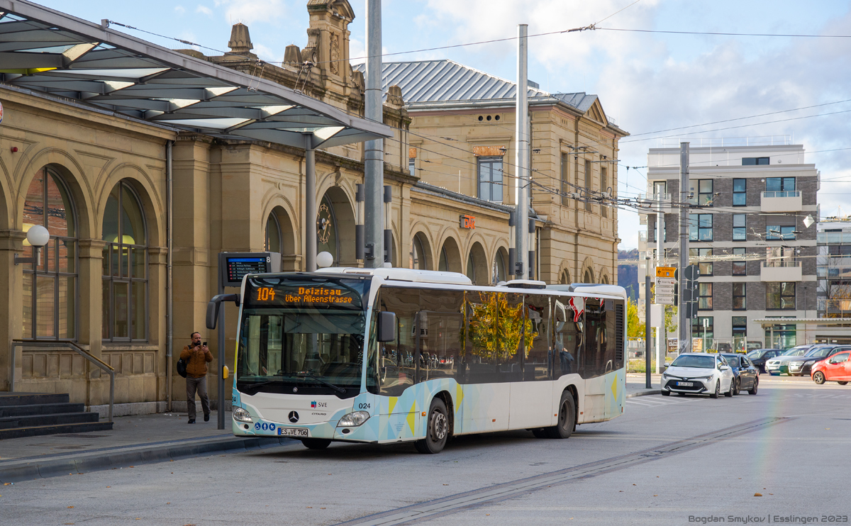 Баден-Вюртемберг, Mercedes-Benz Citaro C2 hybrid № 024