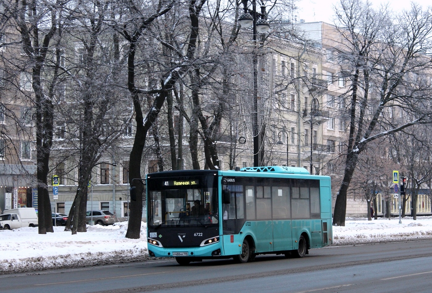 Санкт-Петербург, Volgabus-4298.G4 (LNG) № 6722