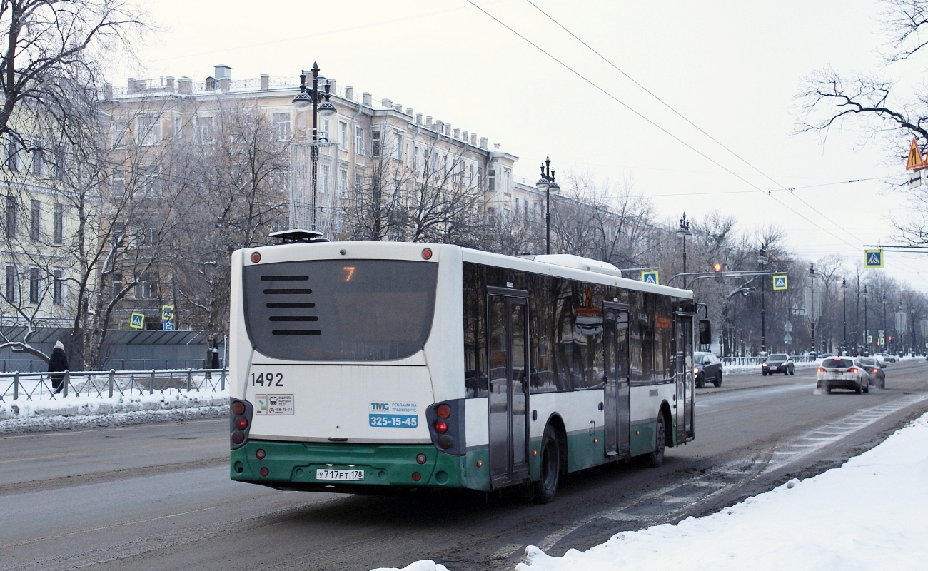 Санкт-Петербург, Volgabus-5270.00 № 1492