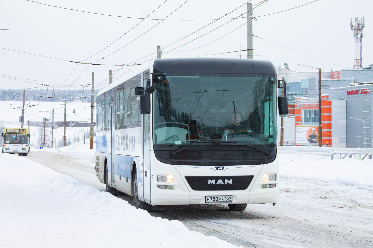 Пермский край, MAN R60 Lion's Intercity ÜL290 № Н 780 РХ 159