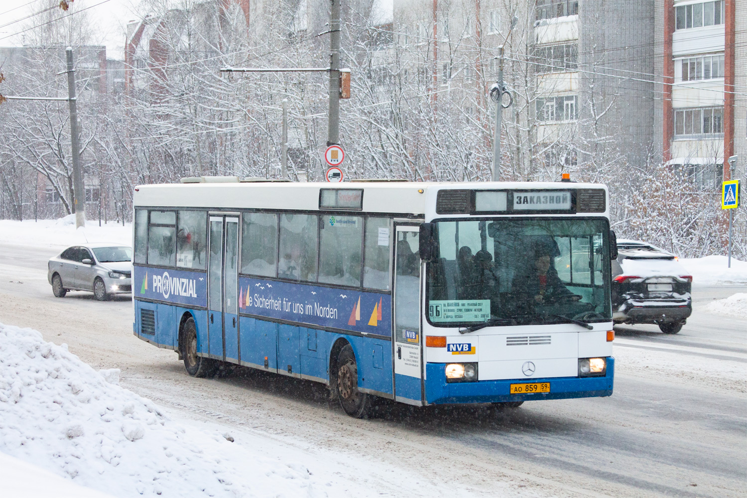 Perm region, Mercedes-Benz O407 Nr. АО 859 59