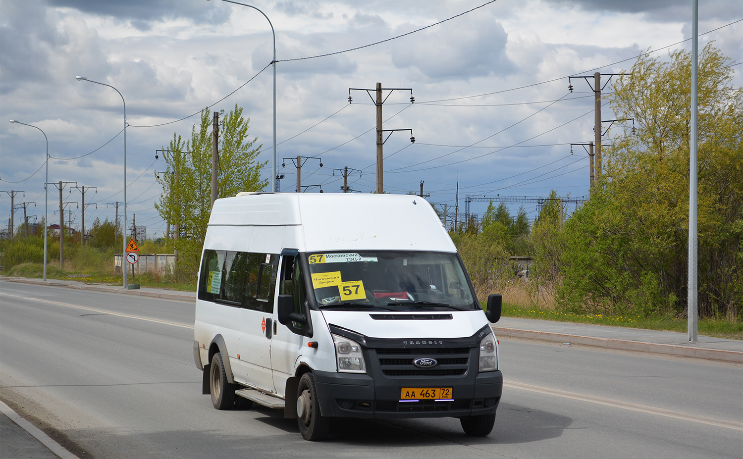 Тюменская область, Промтех-224320, 21, 22 (Ford Transit) № АА 463 72