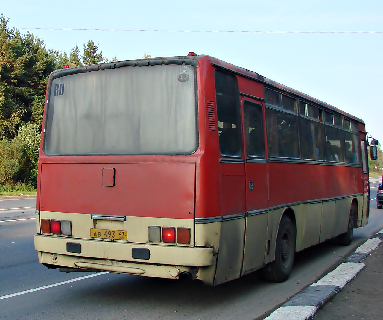 Ленинградская область, Ikarus 256.74 № АВ 493 47