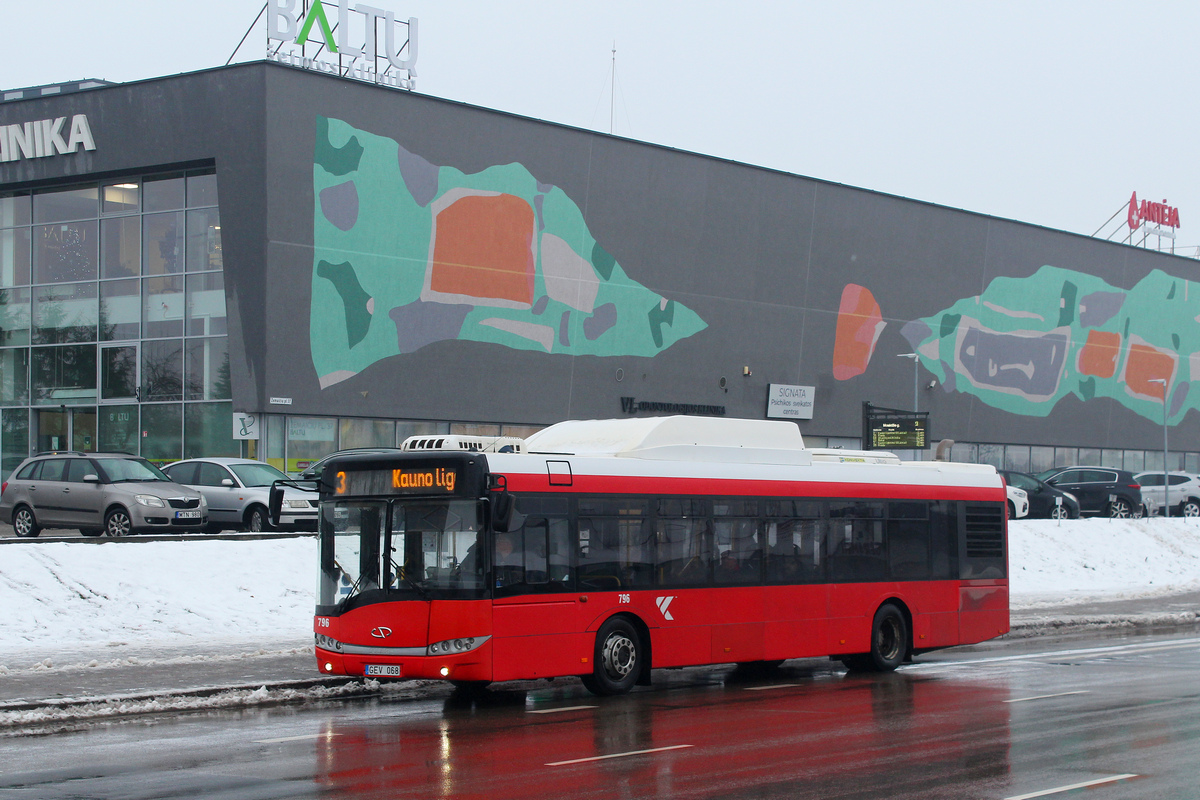 Литва, Solaris Urbino III 12 CNG № 796