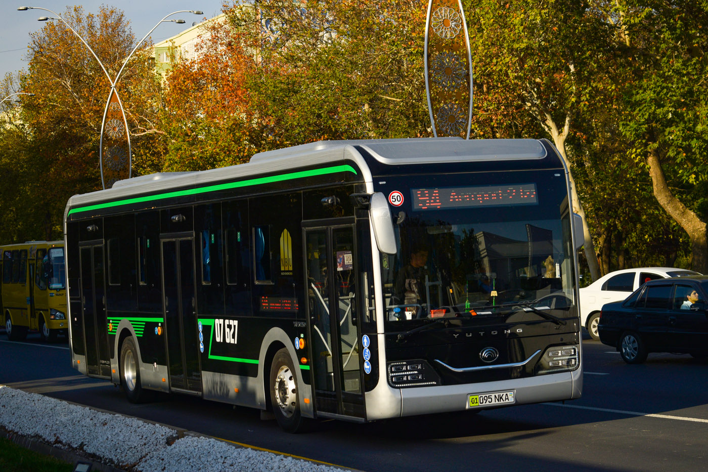 Узбекистан, Yutong ZK6126BEVG № 07627