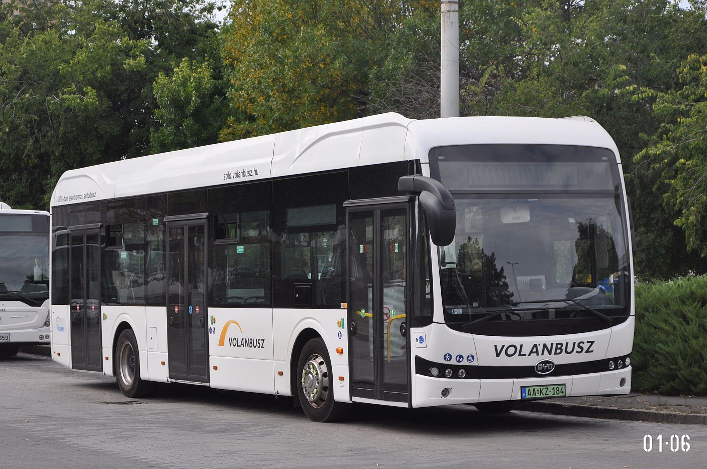 Венгрия, BYD K9UD № AA KZ-184