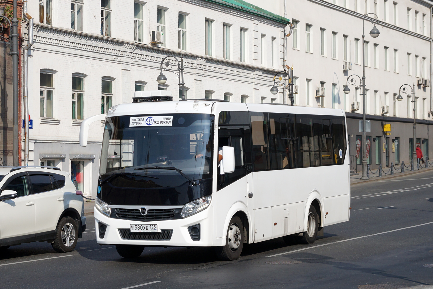 Приморский край, ПАЗ-320435-04 "Vector Next" № Н 580 ХВ 125