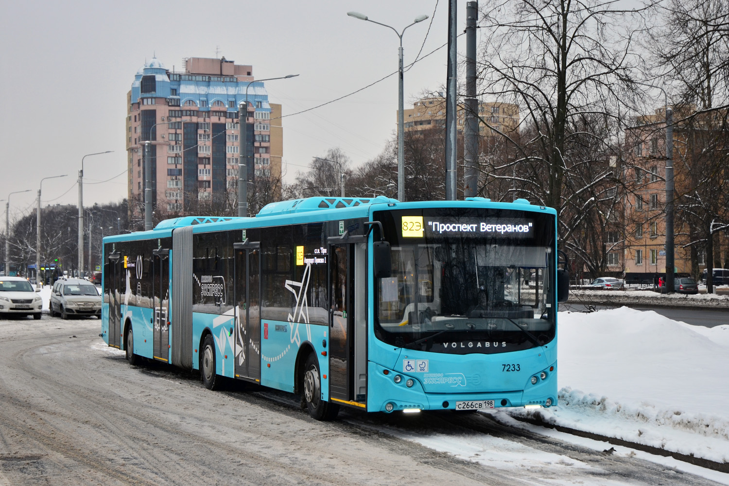 Санкт-Петербург, Volgabus-6271.02 № 7233