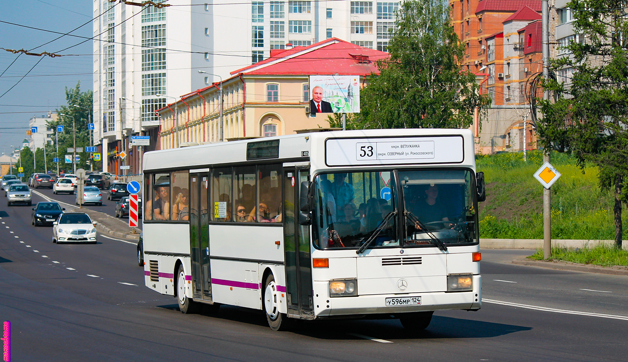 Красноярский край, Mercedes-Benz O405 № У 596 МР 124