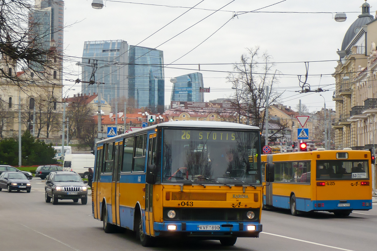 Литва, Karosa B832.1662 № 043