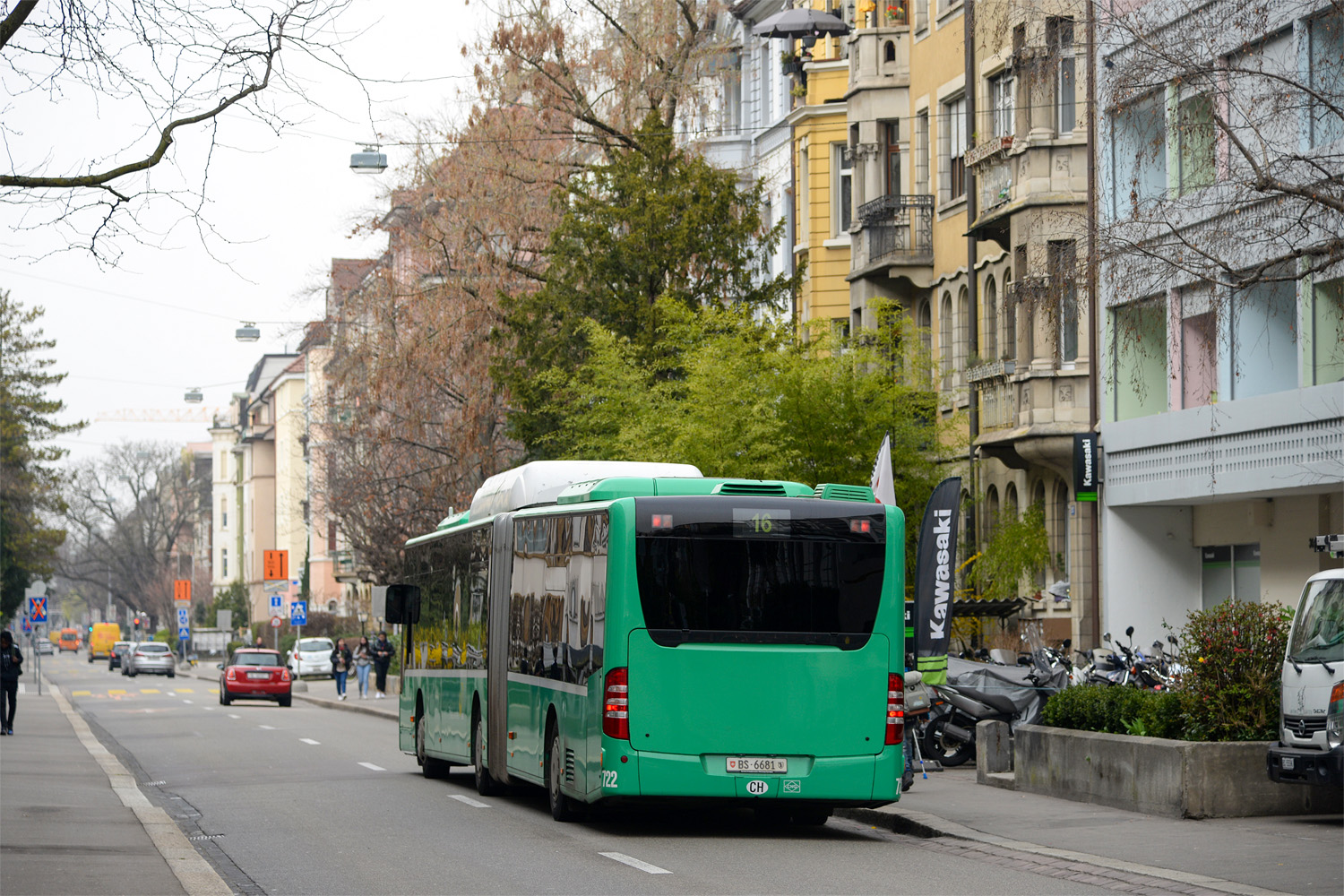 Швейцария, Mercedes-Benz O530G Citaro facelift G CNG № 722