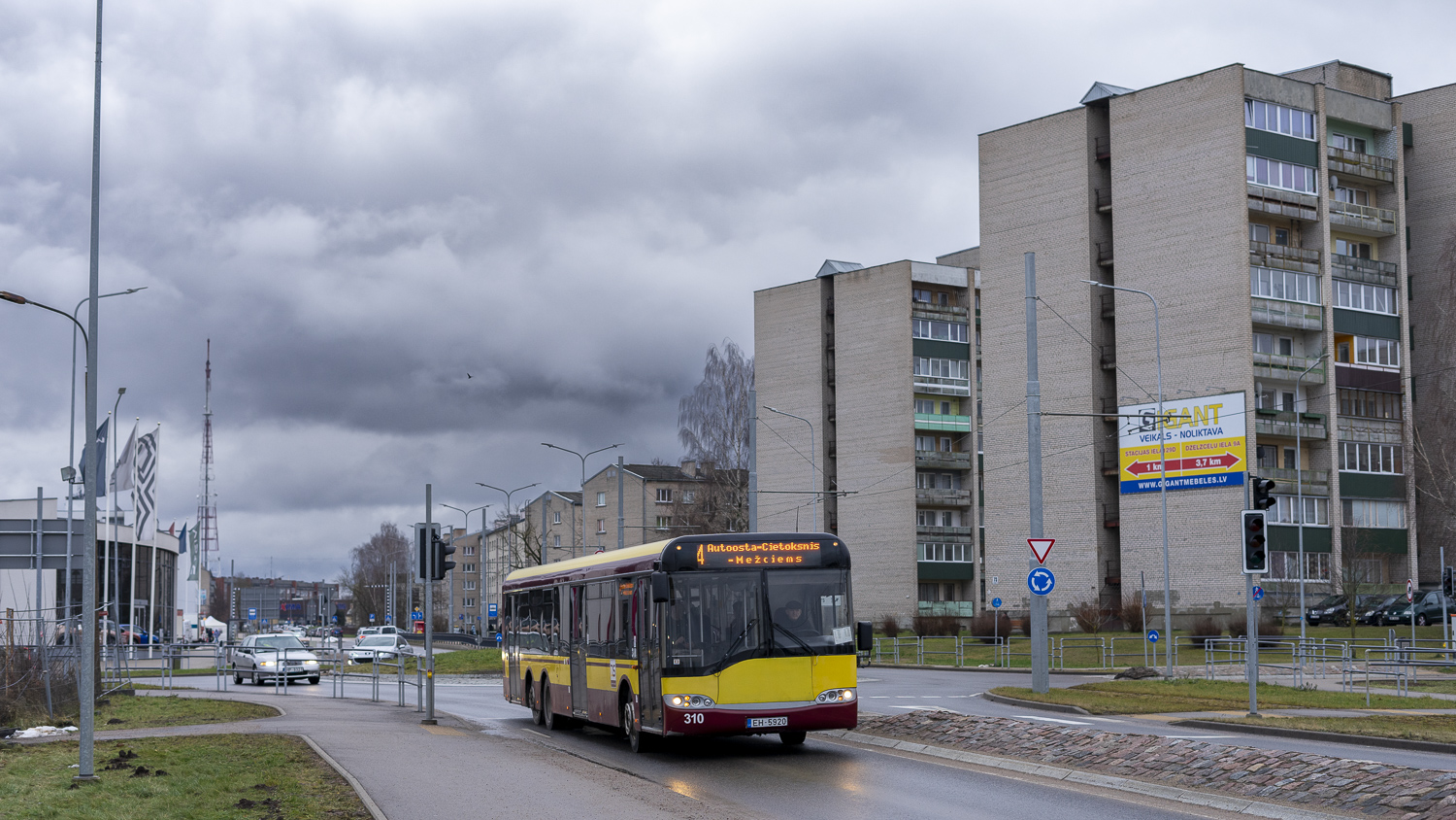 Латвия, Solaris Urbino I 15 № 310