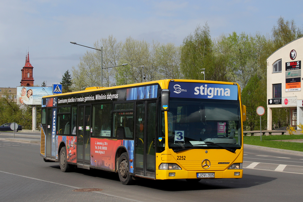 Литва, Mercedes-Benz O530 Citaro № 2252