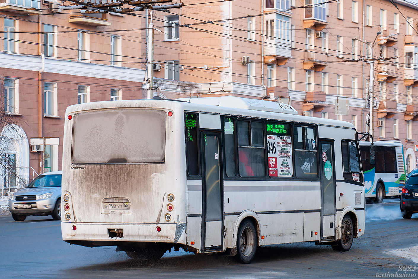 Омская область, ПАЗ-320412-04 "Вектор" № Х 193 УТ 55