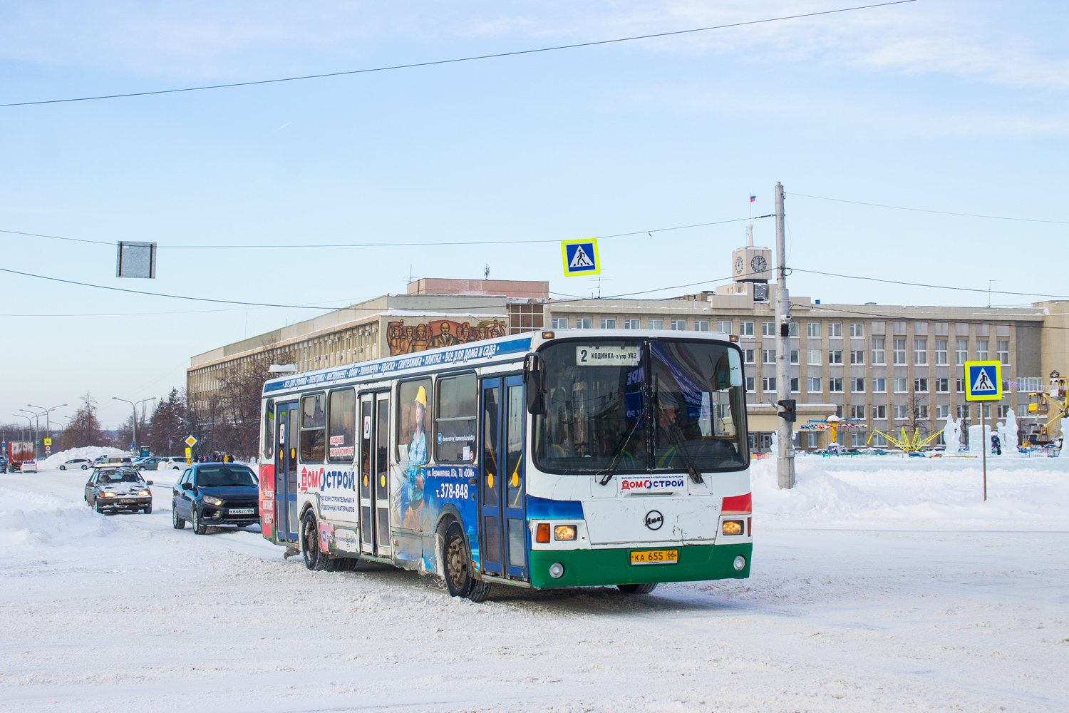 Свердловская область, ЛиАЗ-5256.45 № КА 655 66