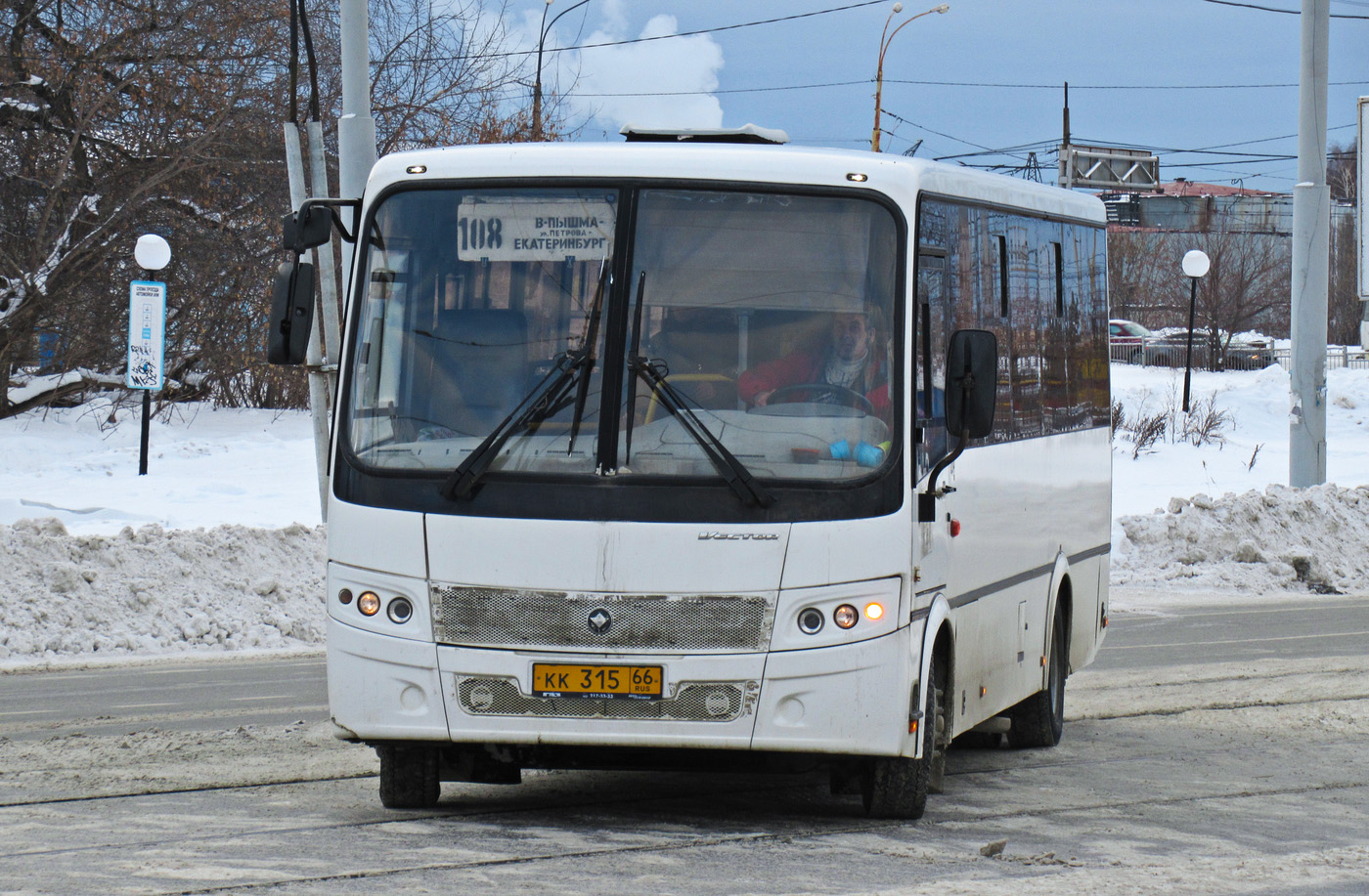 Свердловская область, ПАЗ-320414-05 "Вектор" (1-2) № 204