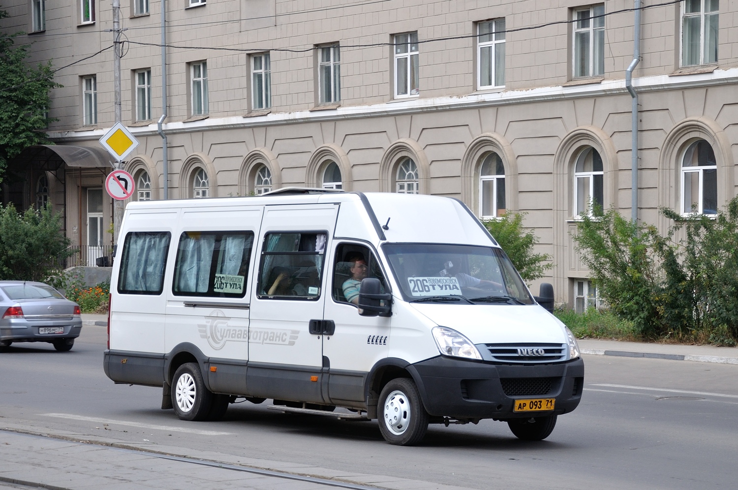 Тульская область, Авто Вектор 4520 (IVECO Daily) № АР 093 71 — Фото —  Автобусный транспорт