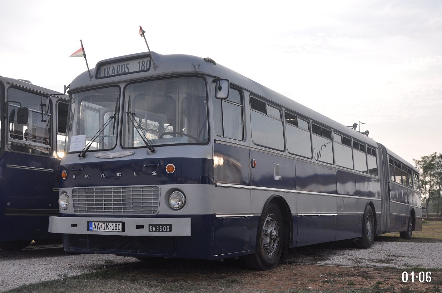 Венгрия, Ikarus 180.72 № 96-00; Венгрия — V. Ikarus Találkozó, Aeropark (2023)