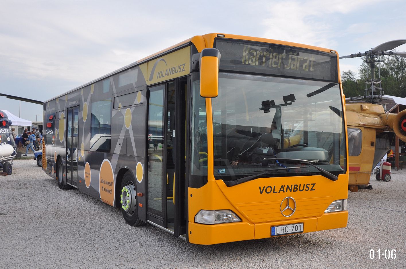 Венгрия, Mercedes-Benz O530 Citaro № LHC-701; Венгрия — V. Ikarus Találkozó, Aeropark (2023)