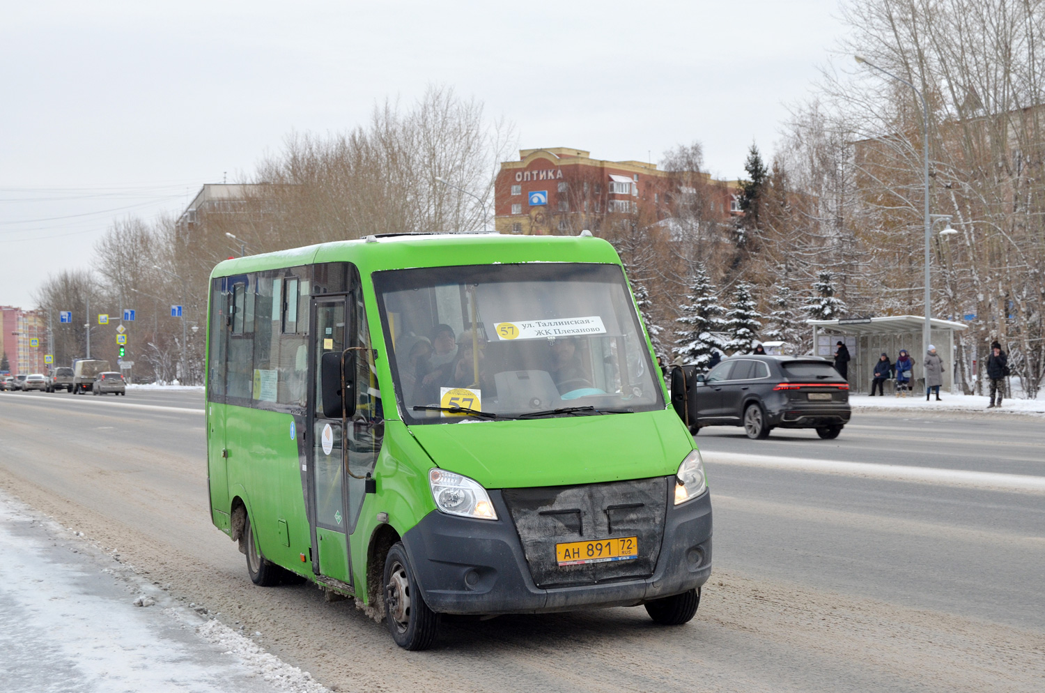 Тюменская область, ГАЗ-A64R45 Next № АН 891 72