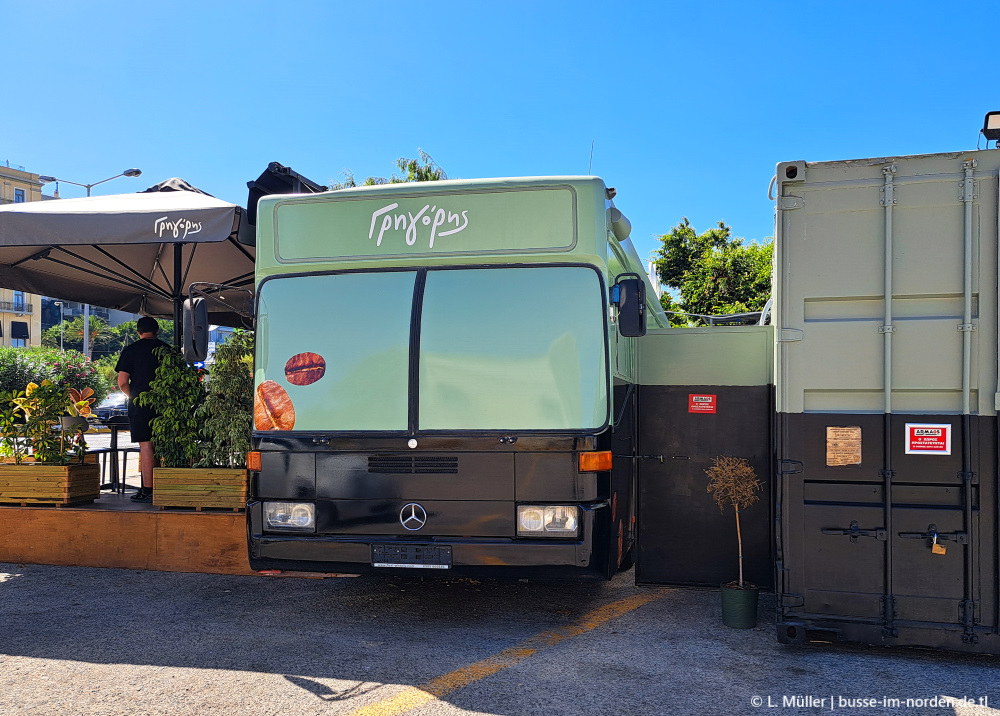 Grecja — Scrapped and abandoned buses