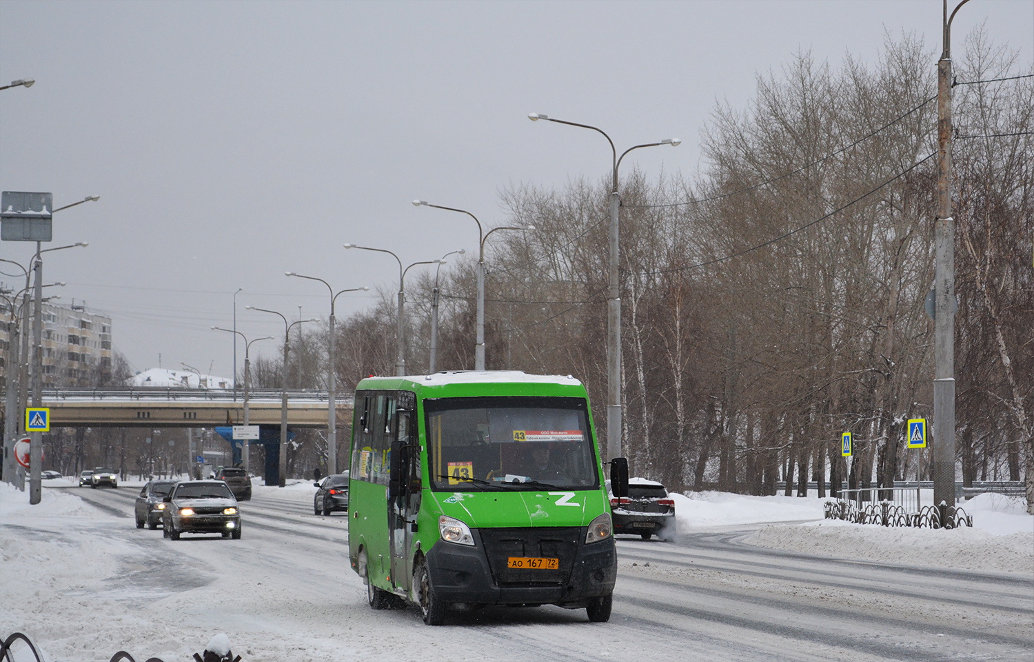 Тюменская область, ГАЗ-A64R45 Next № АО 167 72