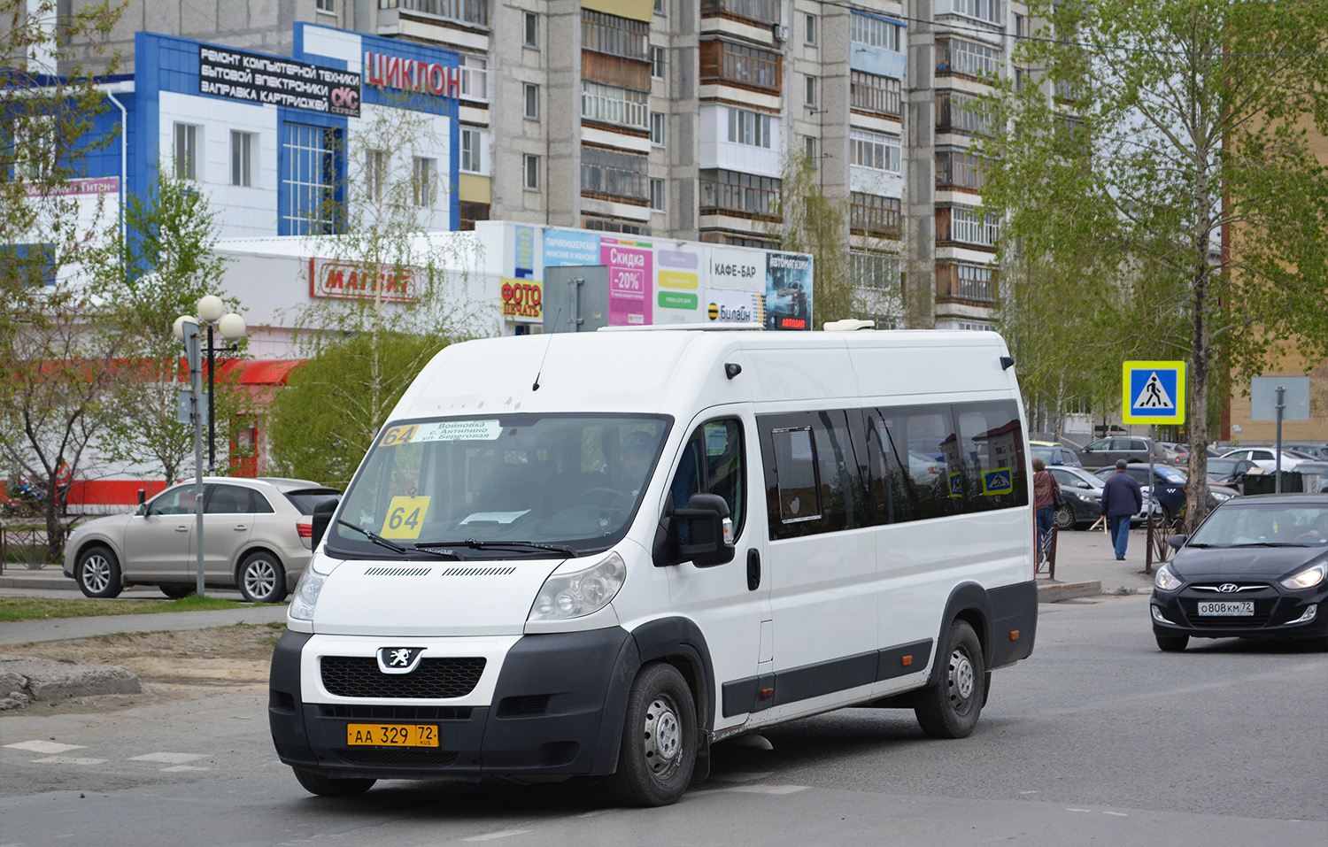 Тюменская область, Нижегородец-2227SK (Peugeot Boxer) № АА 329 72