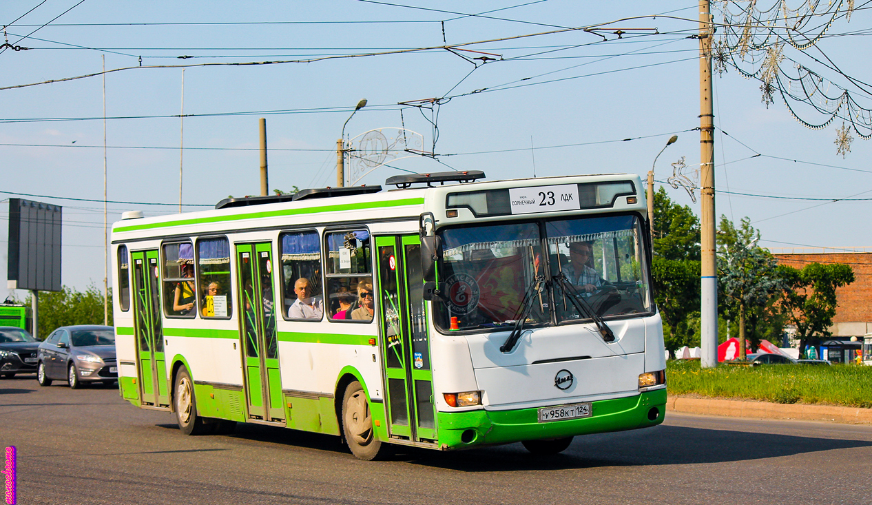 Kraj Krasnojarski, LiAZ-5256.45 Nr У 958 КТ 124