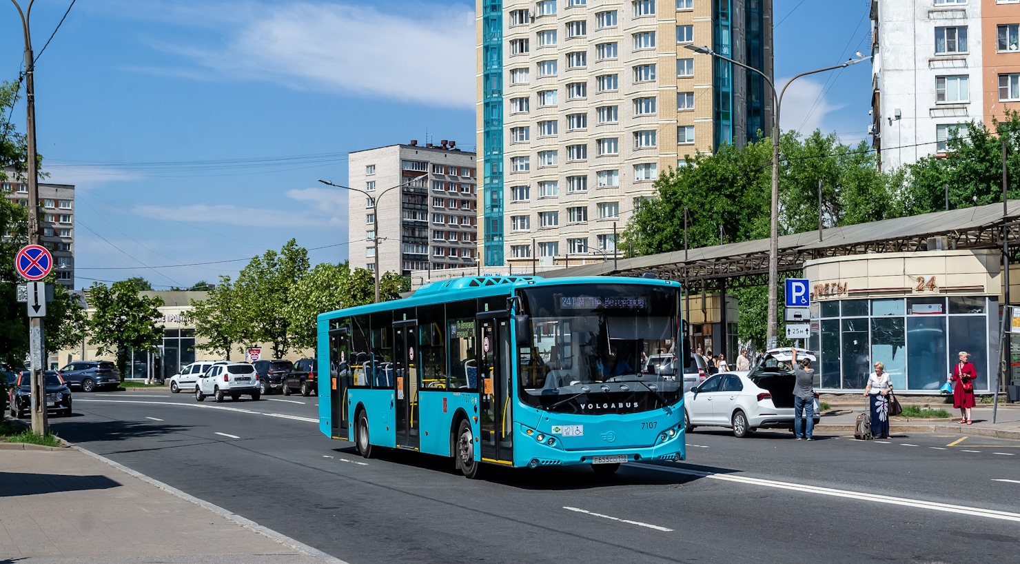 Санкт-Петербург, Volgabus-5270.G4 (LNG) № 7107